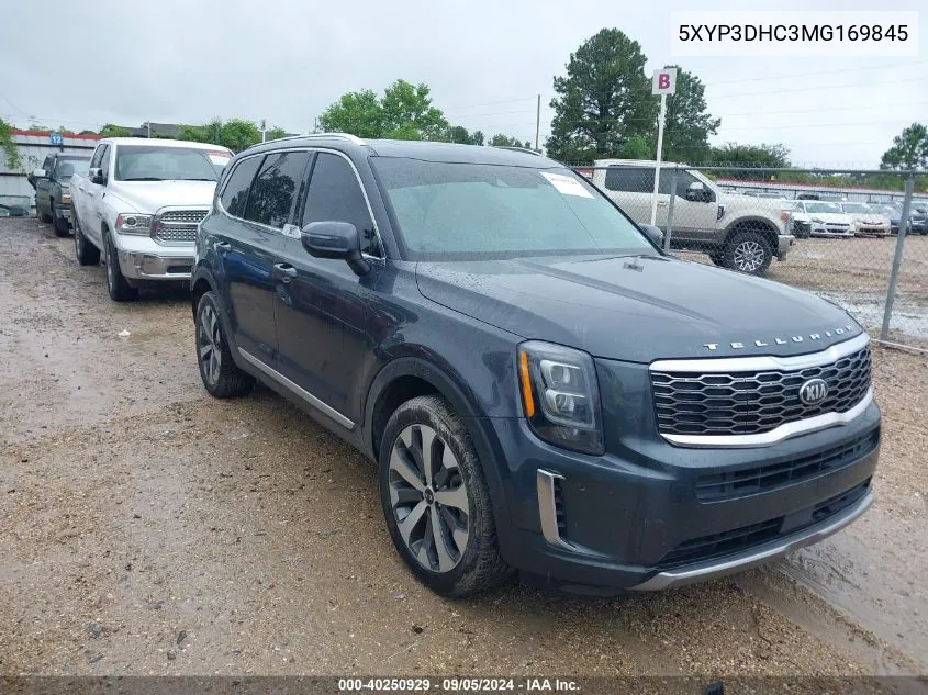 2021 Kia Telluride Ex VIN: 5XYP3DHC3MG169845 Lot: 40250929