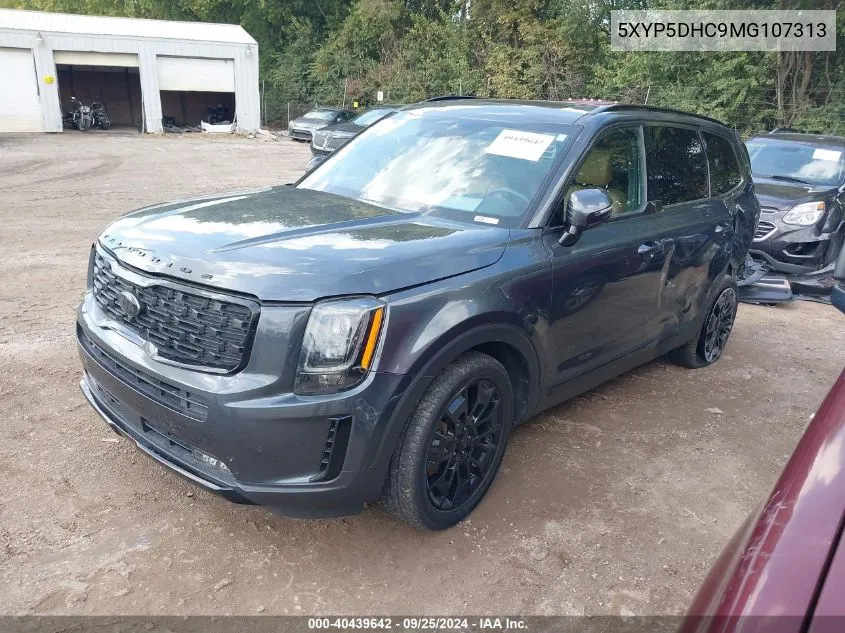 2021 Kia Telluride Sx VIN: 5XYP5DHC9MG107313 Lot: 40439642