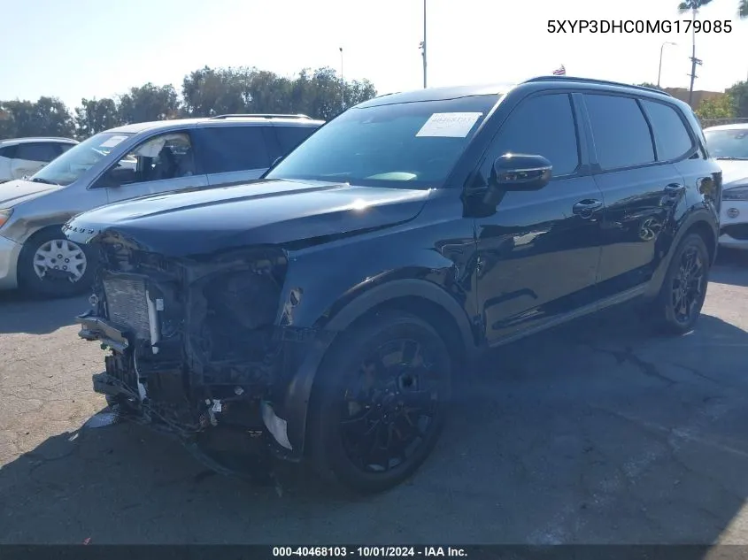 2021 Kia Telluride Ex VIN: 5XYP3DHC0MG179085 Lot: 40468103