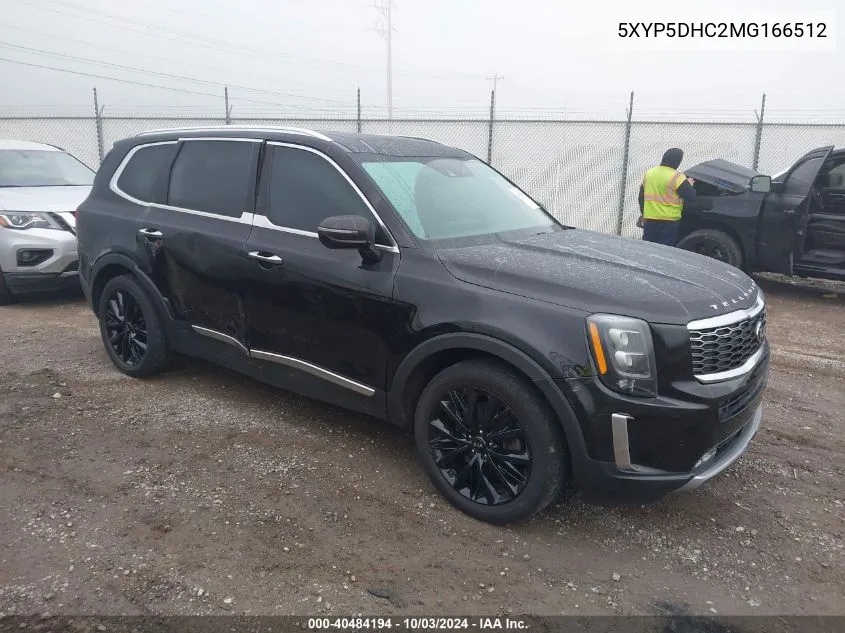 2021 Kia Telluride Sx VIN: 5XYP5DHC2MG166512 Lot: 40484194