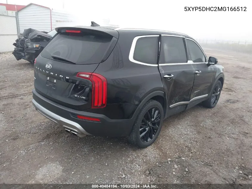 2021 Kia Telluride Sx VIN: 5XYP5DHC2MG166512 Lot: 40484194