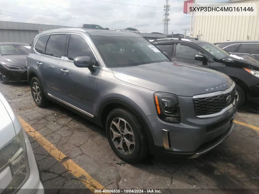 2021 Kia Telluride Ex VIN: 5XYP3DHC4MG161446 Lot: 40506535