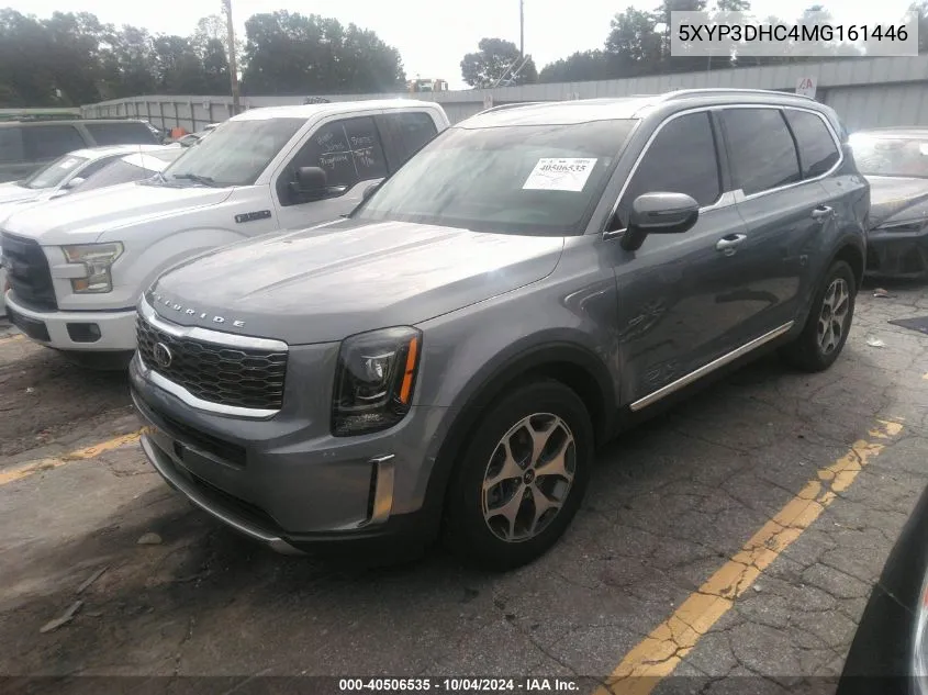 2021 Kia Telluride Ex VIN: 5XYP3DHC4MG161446 Lot: 40506535