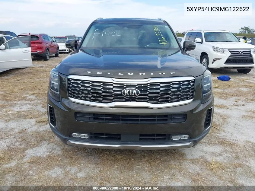 2021 Kia Telluride Sx VIN: 5XYP54HC9MG122622 Lot: 40622800