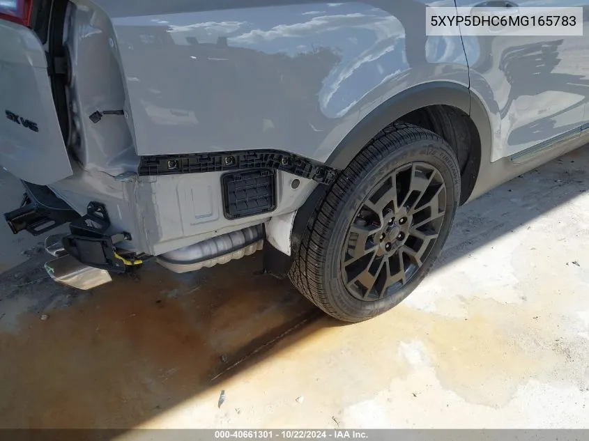 2021 Kia Telluride Sx VIN: 5XYP5DHC6MG165783 Lot: 40661301