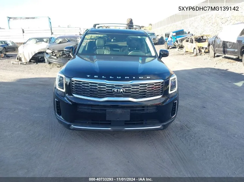 2021 Kia Telluride S VIN: 5XYP6DHC7MG139142 Lot: 40733293