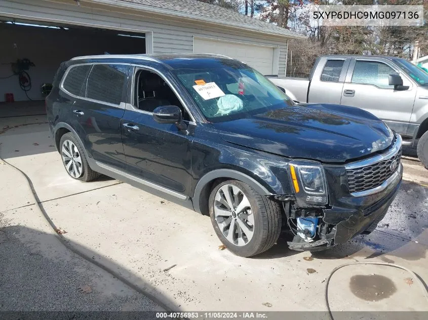 2021 Kia Telluride S VIN: 5XYP6DHC9MG097136 Lot: 40756953