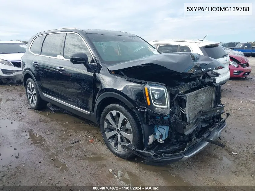 2021 Kia Telluride S VIN: 5XYP64HC0MG139788 Lot: 40784872