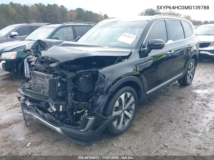 2021 Kia Telluride S VIN: 5XYP64HC0MG139788 Lot: 40784872