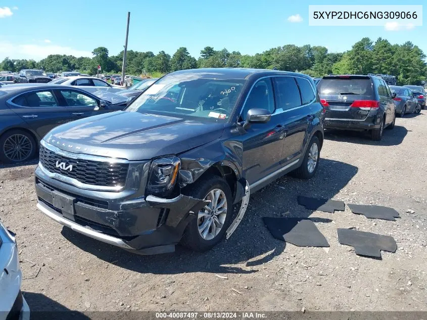 5XYP2DHC6NG309066 2022 Kia Telluride Lx