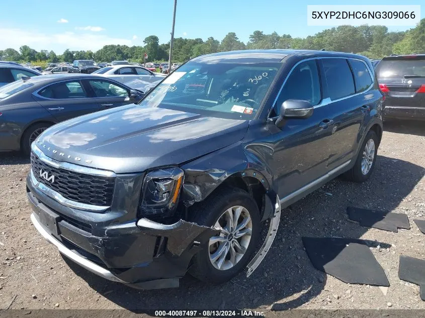 5XYP2DHC6NG309066 2022 Kia Telluride Lx