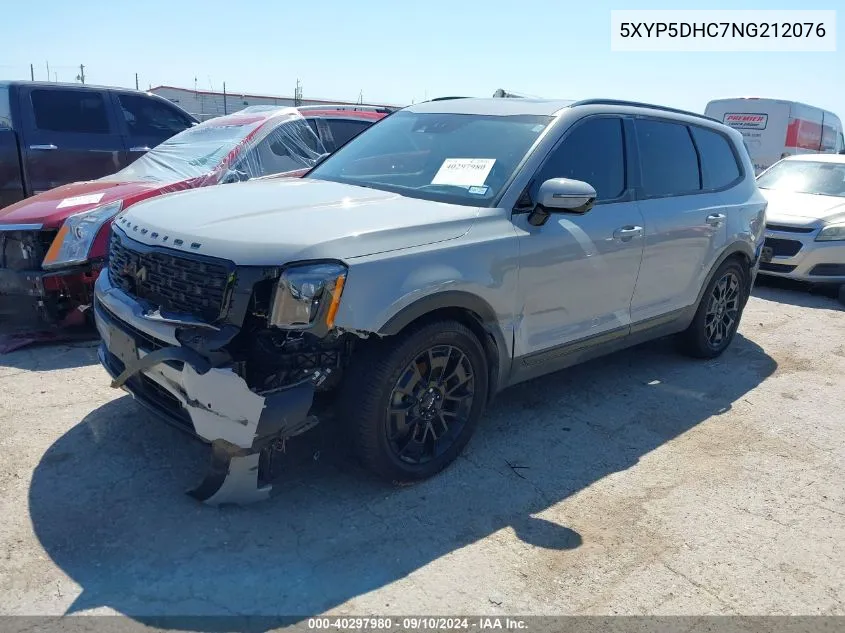 5XYP5DHC7NG212076 2022 Kia Telluride Sx