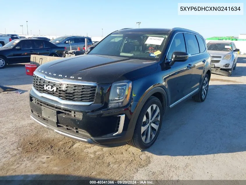 2022 Kia Telluride S VIN: 5XYP6DHCXNG241634 Lot: 40341366