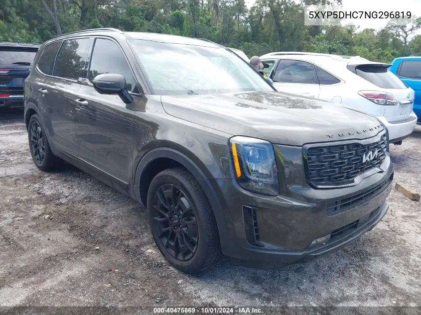 2022 Kia Telluride Sx VIN: 5XYP5DHC7NG296819 Lot: 40475869