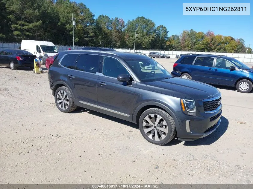 2022 Kia Telluride S VIN: 5XYP6DHC1NG262811 Lot: 40616017