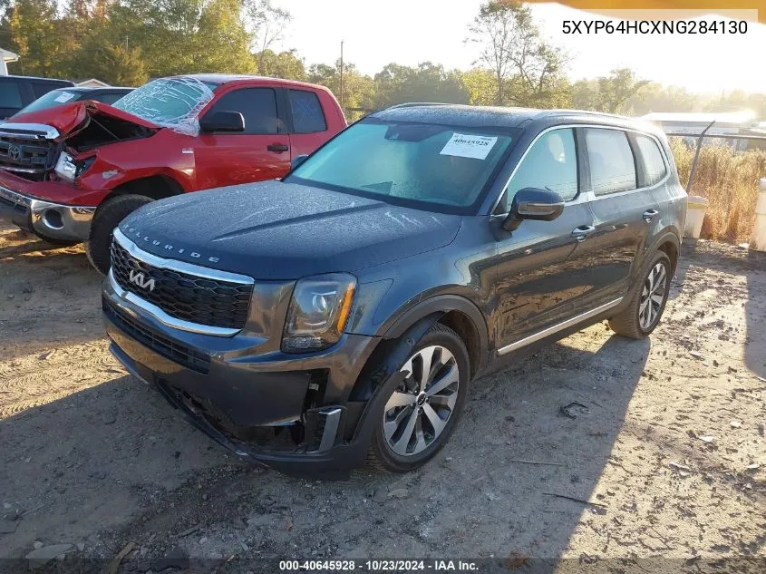 2022 Kia Telluride S VIN: 5XYP64HCXNG284130 Lot: 40645928