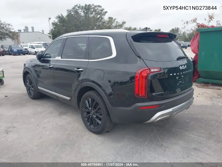 5XYP54HC1NG273844 2022 Kia Telluride Sx