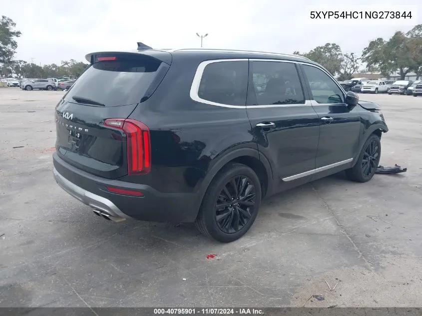 5XYP54HC1NG273844 2022 Kia Telluride Sx