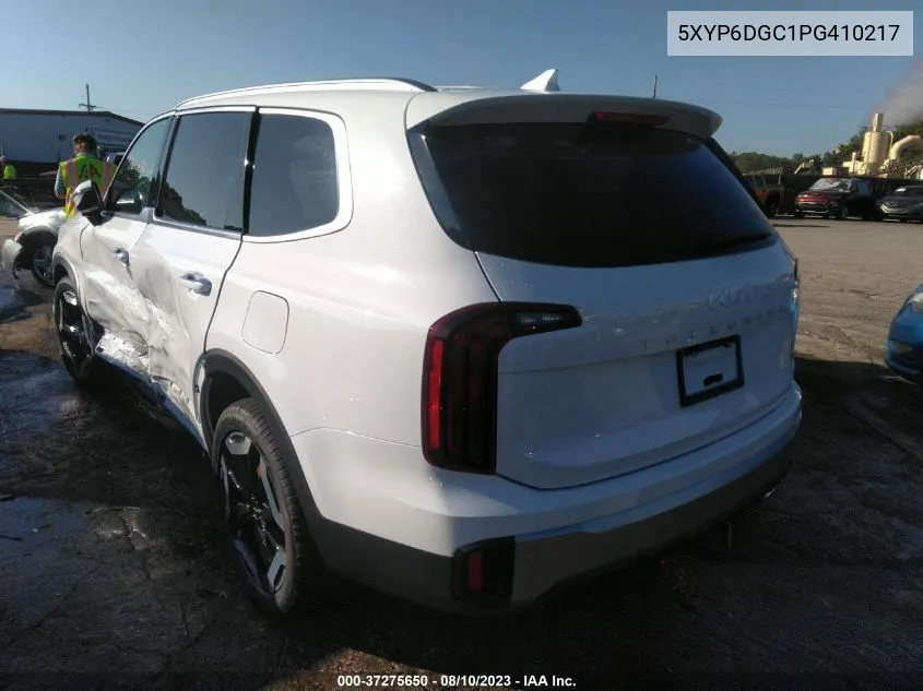 2023 Kia Telluride S VIN: 5XYP6DGC1PG410217 Lot: 37275650