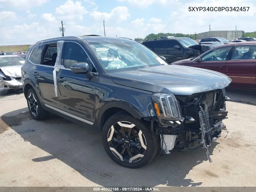 2023 Kia Telluride Ex VIN: 5XYP34GC8PG342457 Lot: 40332188