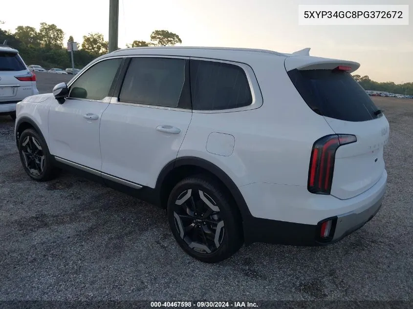 2023 Kia Telluride Ex VIN: 5XYP34GC8PG372672 Lot: 40467598