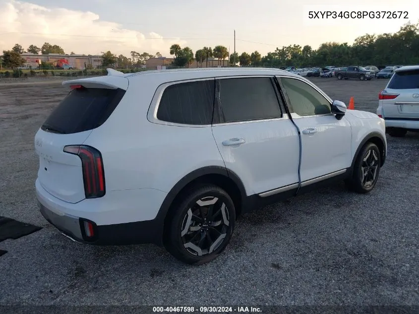 2023 Kia Telluride Ex VIN: 5XYP34GC8PG372672 Lot: 40467598