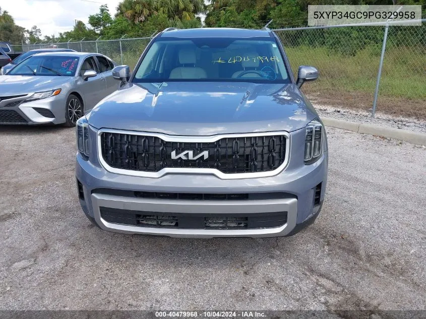 2023 Kia Telluride Ex VIN: 5XYP34GC9PG329958 Lot: 40479968