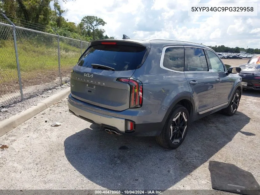 2023 Kia Telluride Ex VIN: 5XYP34GC9PG329958 Lot: 40479968