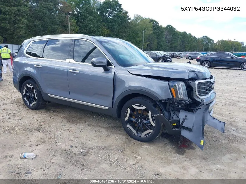 2023 Kia Telluride S VIN: 5XYP64GC9PG344032 Lot: 40491236