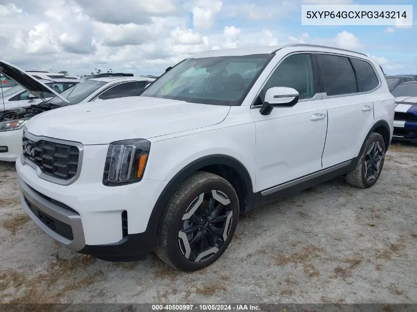 2023 Kia Telluride S VIN: 5XYP64GCXPG343214 Lot: 40500997