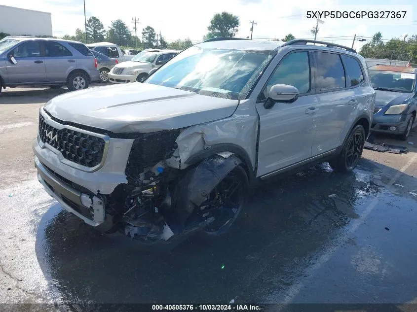 2023 Kia Telluride Sx X-Line VIN: 5XYP5DGC6PG327367 Lot: 40505376