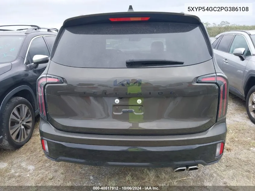 5XYP54GC2PG386108 2023 Kia Telluride Sx