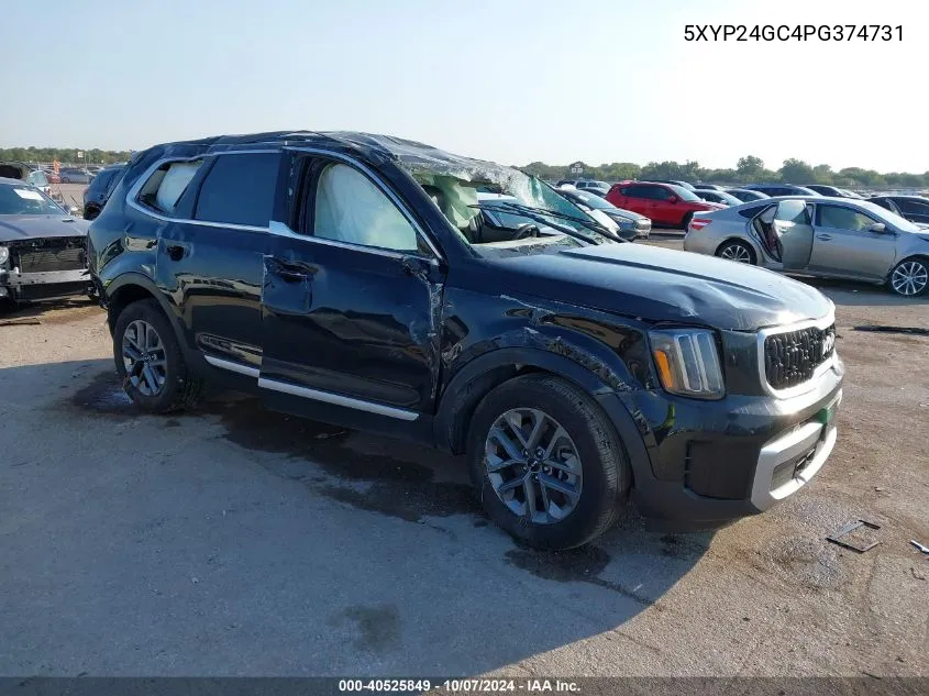 2023 Kia Telluride Lx VIN: 5XYP24GC4PG374731 Lot: 40525849