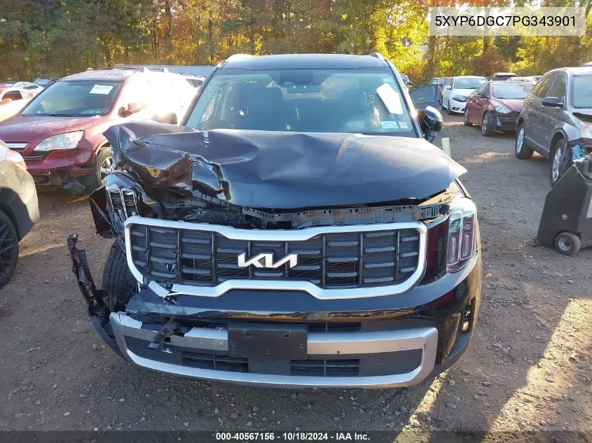 2023 Kia Telluride S VIN: 5XYP6DGC7PG343901 Lot: 40567156