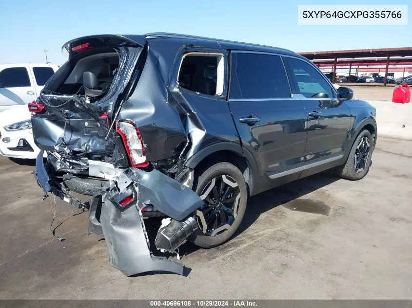 2023 Kia Telluride S VIN: 5XYP64GCXPG355766 Lot: 40696108