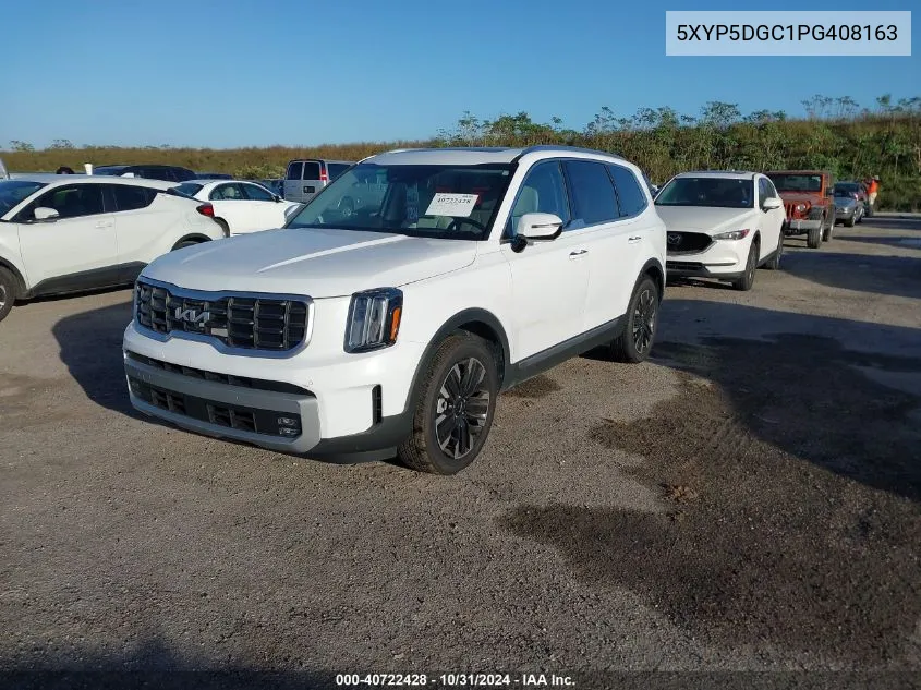 2023 Kia Telluride Sx Prestige VIN: 5XYP5DGC1PG408163 Lot: 40722428