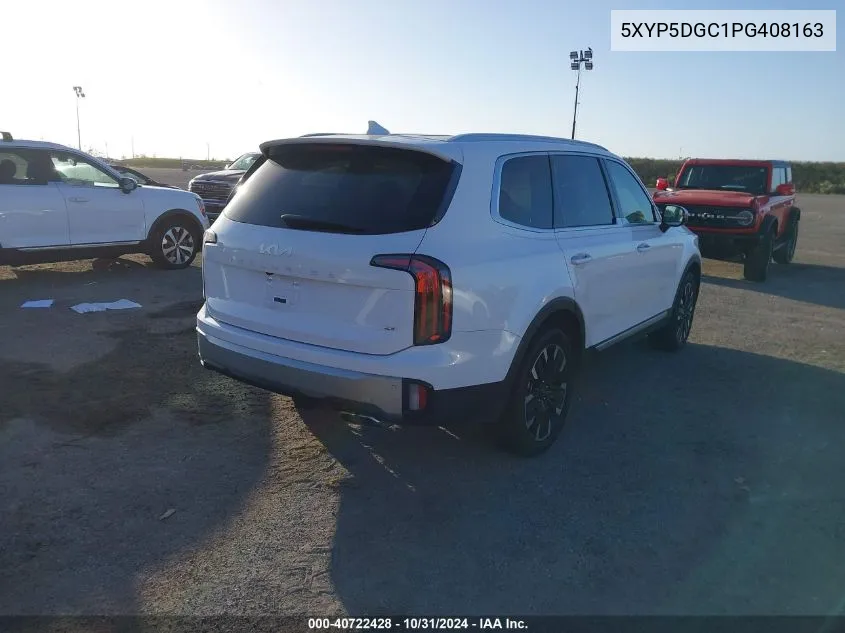 2023 Kia Telluride Sx Prestige VIN: 5XYP5DGC1PG408163 Lot: 40722428