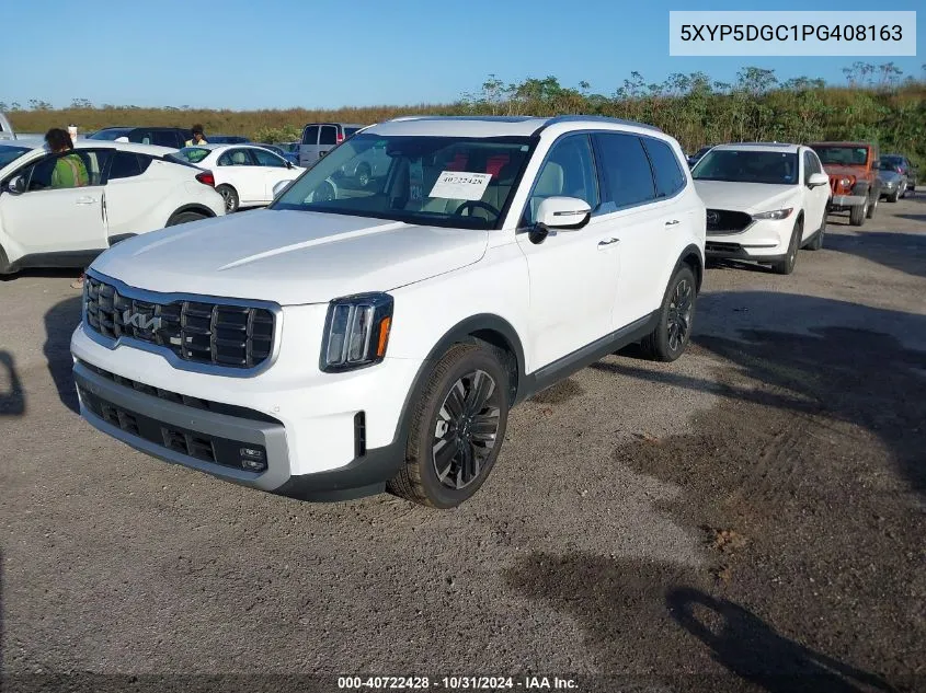 2023 Kia Telluride Sx Prestige VIN: 5XYP5DGC1PG408163 Lot: 40722428