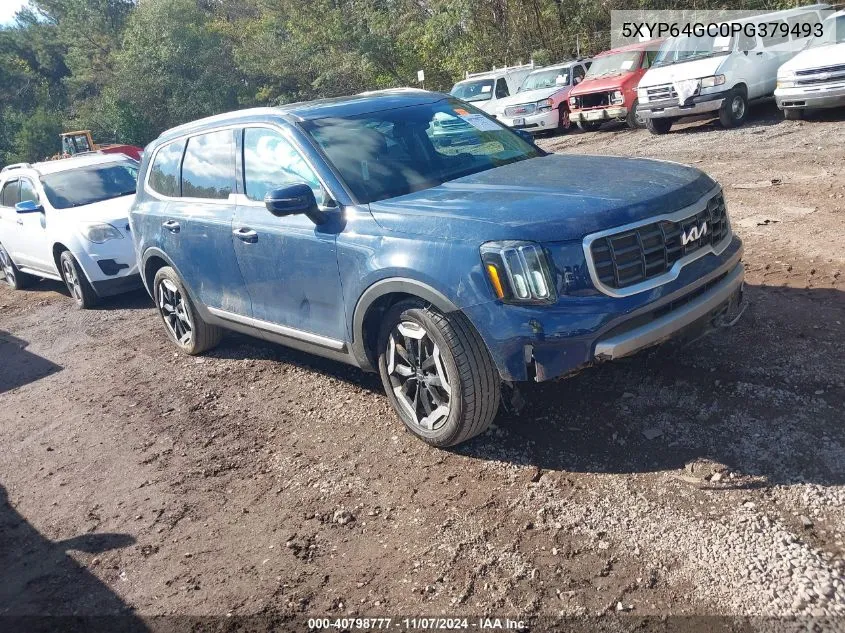 2023 Kia Telluride S VIN: 5XYP64GC0PG379493 Lot: 40798777