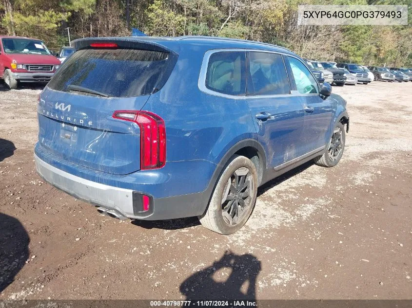 2023 Kia Telluride S VIN: 5XYP64GC0PG379493 Lot: 40798777