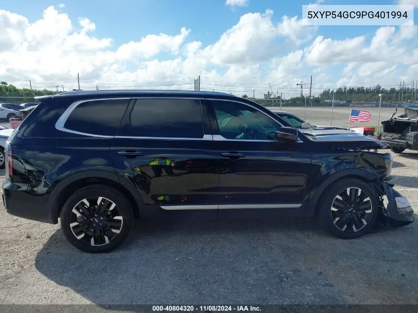 2023 Kia Telluride Sx VIN: 5XYP54GC9PG401994 Lot: 40804320