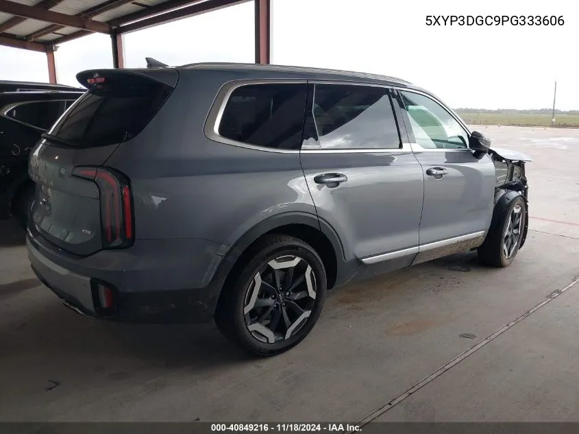 2023 Kia Telluride Ex/Ex X-Line VIN: 5XYP3DGC9PG333606 Lot: 40849216