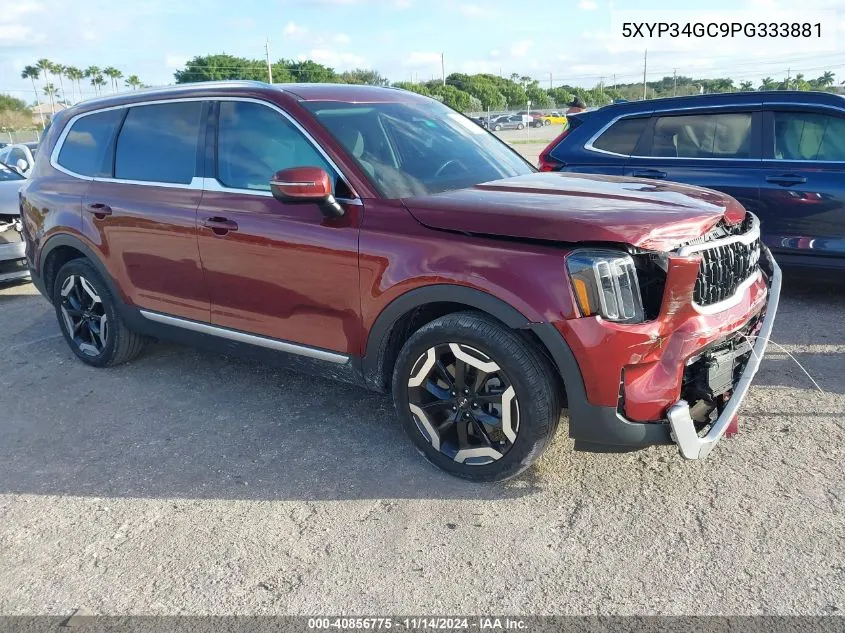 2023 Kia Telluride Ex VIN: 5XYP34GC9PG333881 Lot: 40856775