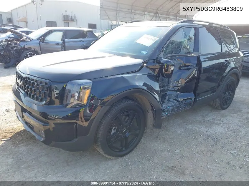 2024 Kia Telluride Sx X-Line VIN: 5XYP5DGC9RG483809 Lot: 39901754