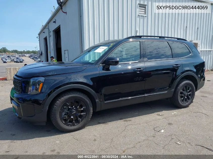 2024 Kia Telluride Sx X-Pro VIN: 5XYP5DGC9RG444069 Lot: 40223841