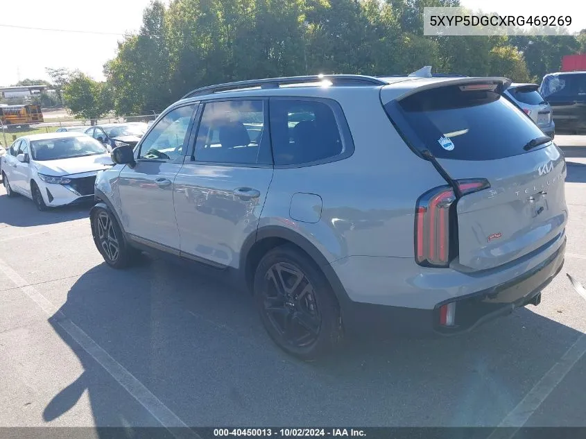 2024 Kia Telluride Sx Prestige X-Line VIN: 5XYP5DGCXRG469269 Lot: 40450013