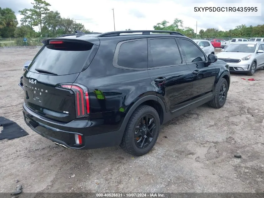 2024 Kia Telluride Sx X-Pro VIN: 5XYP5DGC1RG435995 Lot: 40526831