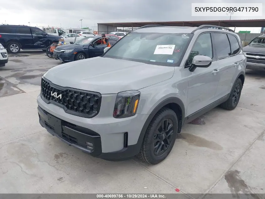 2024 Kia Telluride Sx Prestige X-Pro VIN: 5XYP5DGC9RG471790 Lot: 40699756