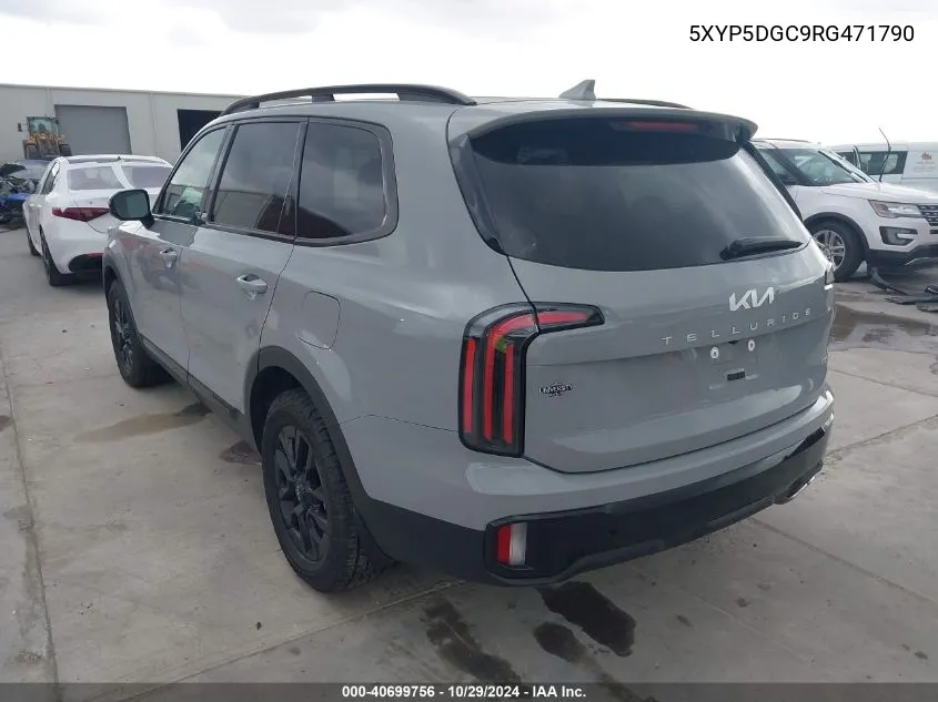 2024 Kia Telluride Sx Prestige X-Pro VIN: 5XYP5DGC9RG471790 Lot: 40699756