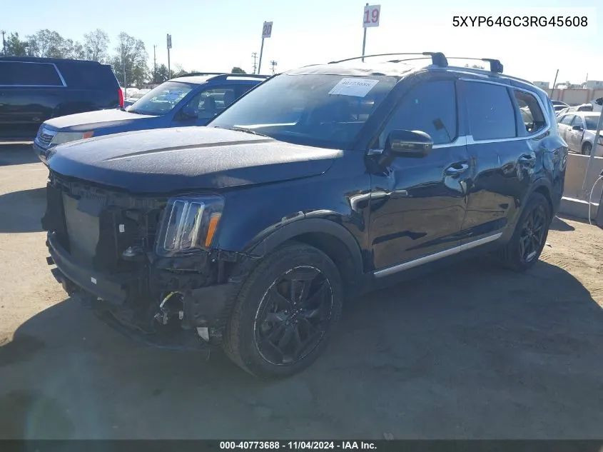 2024 Kia Telluride S VIN: 5XYP64GC3RG45608 Lot: 40773688